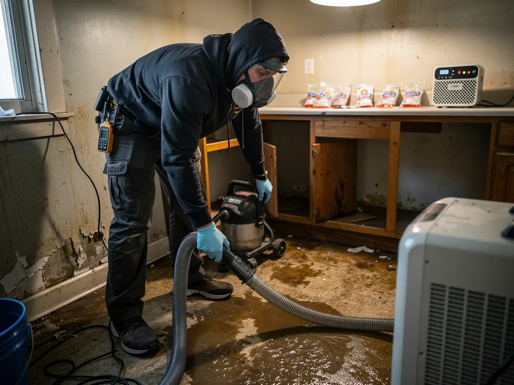 Appliance Leak Cleanup