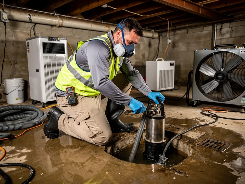 Basement Flooding Cleanup